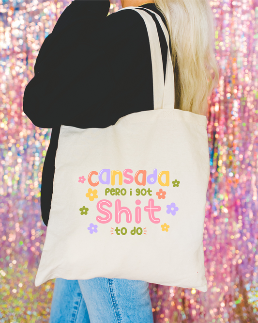 Cansada Tote Bag