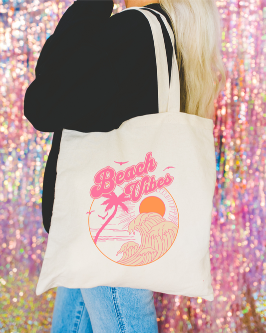 Beach Vibes Tote Bag