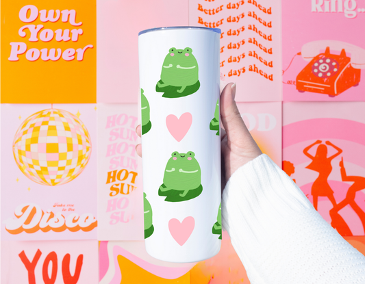 Kawaii Frog Tumbler