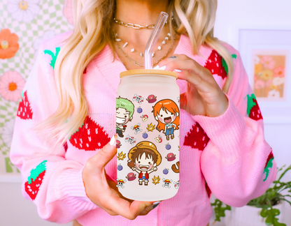 One Piece Glass Cup