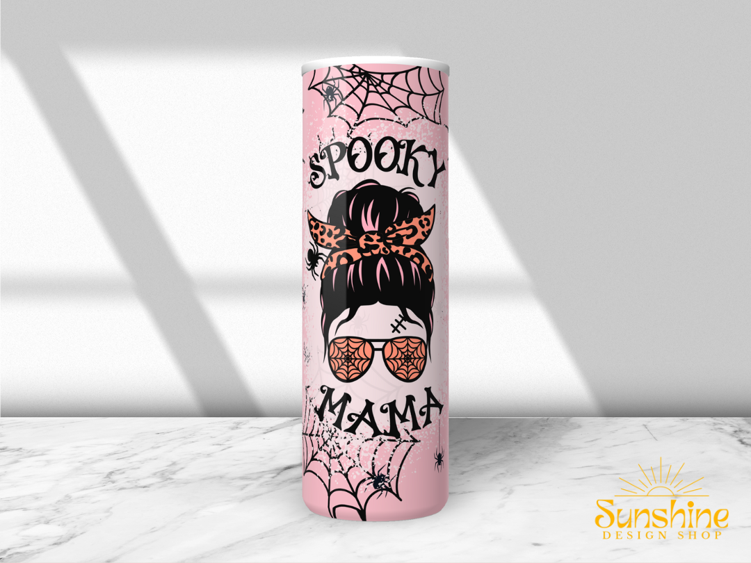 Spooky Mama Tumbler - Sunshine Design Shop